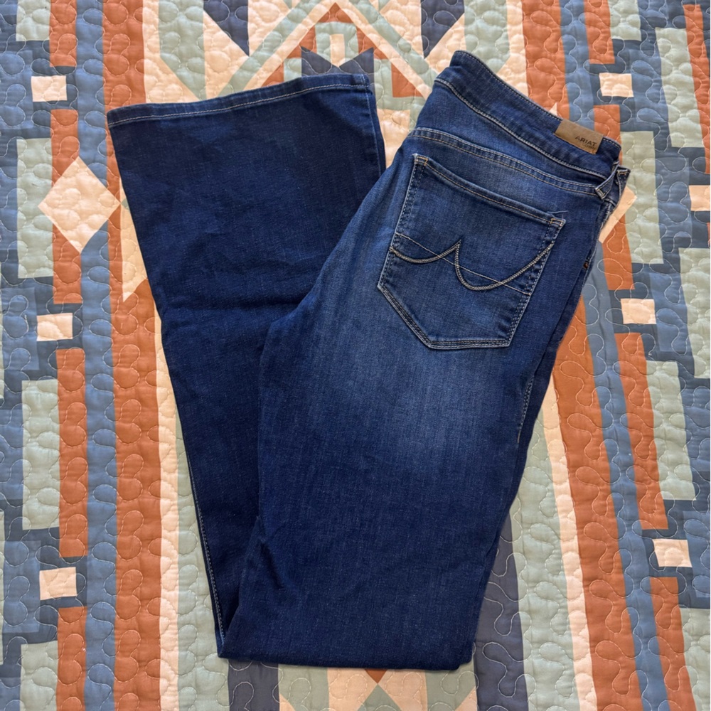 Ariat Women's Dark Blue Flare Jeans